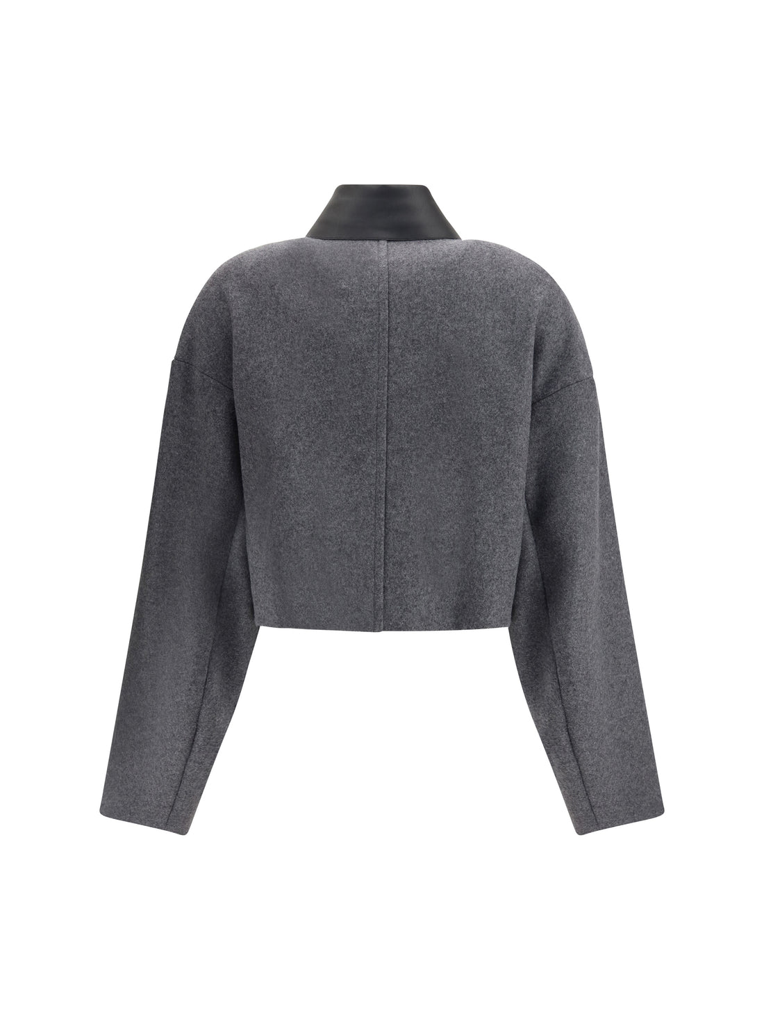 MAX MARA SPORTMAX 40 cropped vacuo jacket in virgin wool