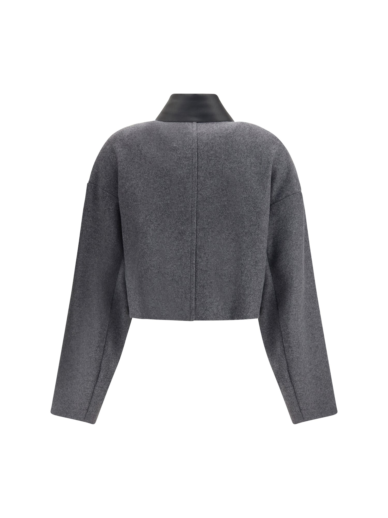 MAX MARA SPORTMAX 40 cropped vacuo jacket in virgin wool