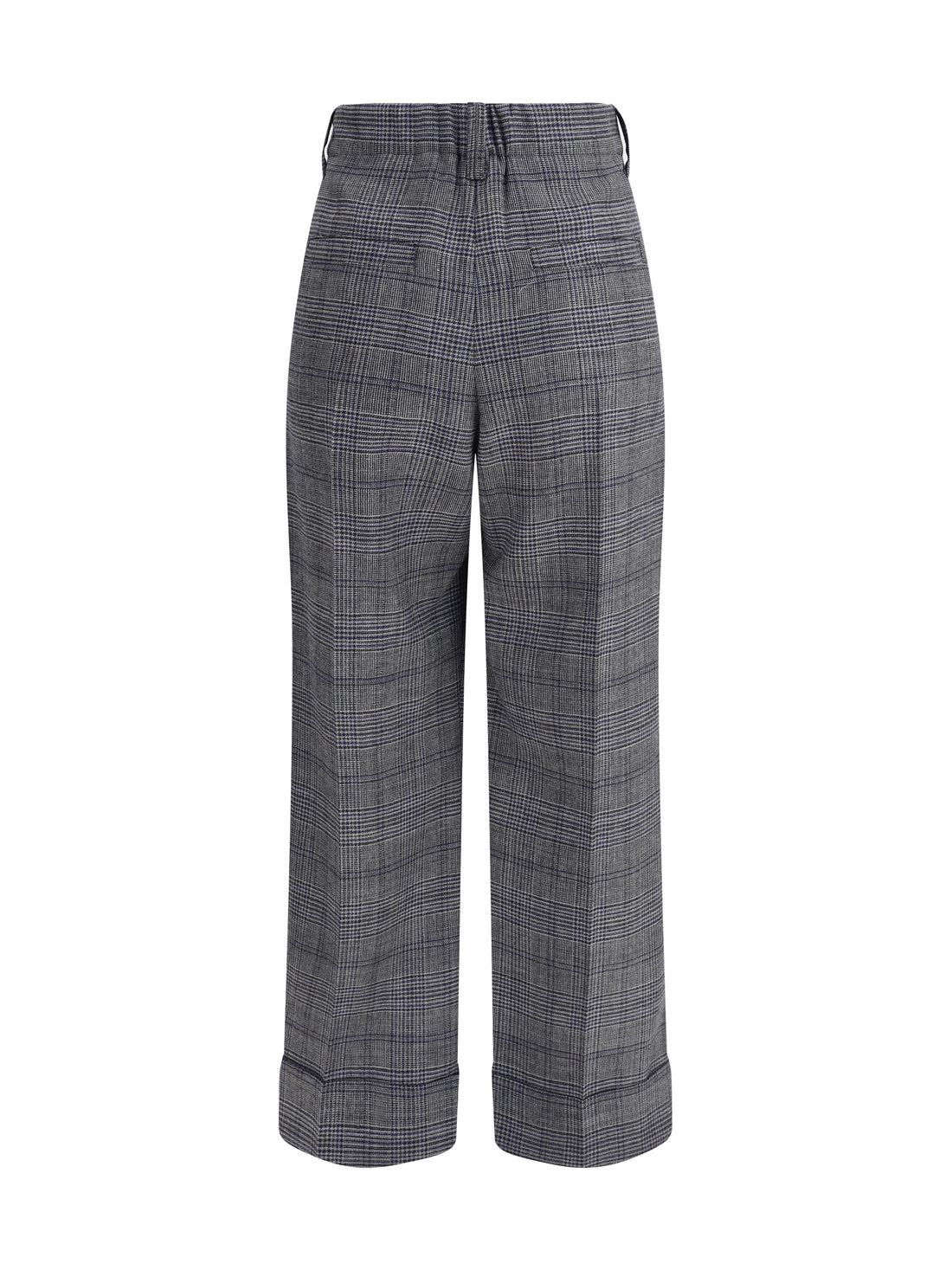 BRUNELLO CUCINELLI 38 prince of wales patterned pants