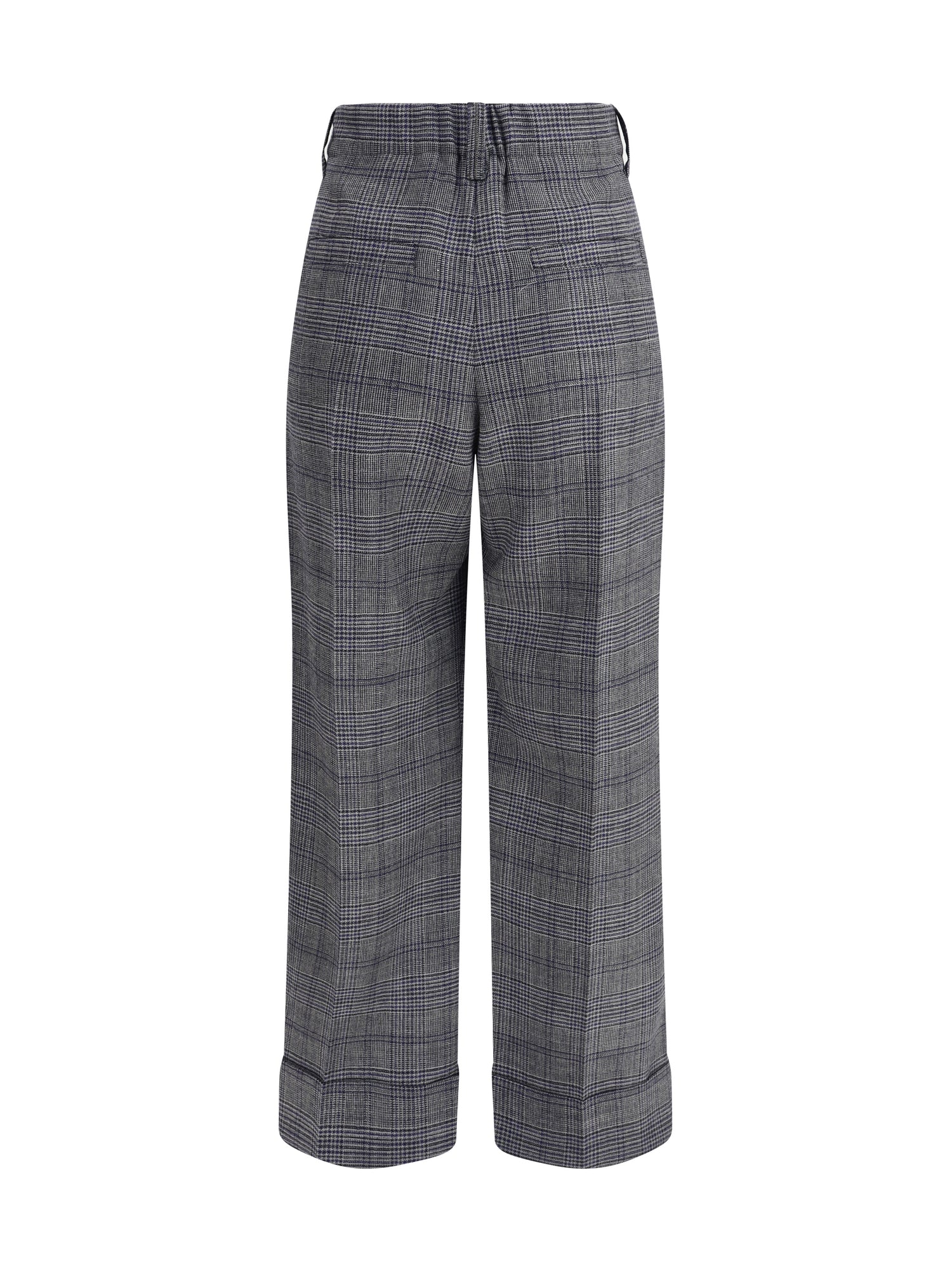 BRUNELLO CUCINELLI 38 prince of wales patterned pants