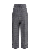 BRUNELLO CUCINELLI 38 prince of wales patterned pants