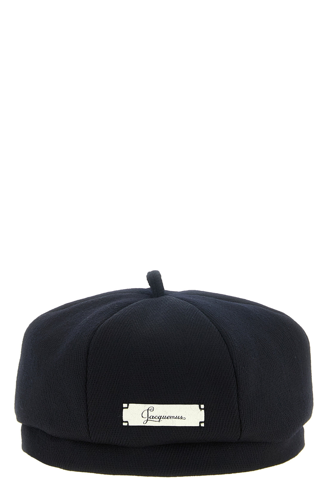 JACQUEMUS 58 cm the jacquemus le basque cavallo beret in pure virgin wool is distinguished by