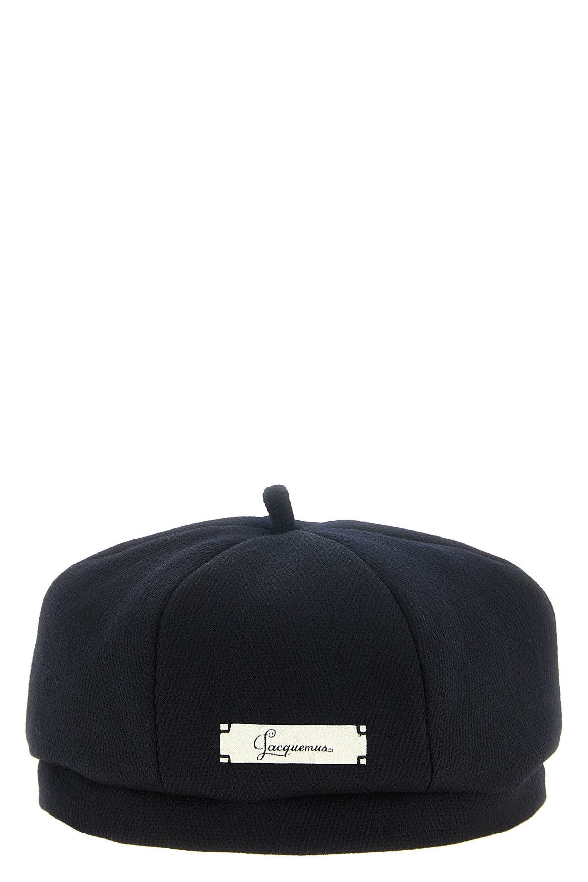 the jacquemus le basque cavallo beret in pure virgin wool is distinguished by