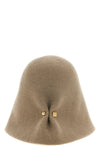 jacquemus cloche hat defines the codes of contemporary elegance through a scu