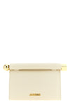 the le sac rond carré clutch bag by jacquemus stands out for its structured si