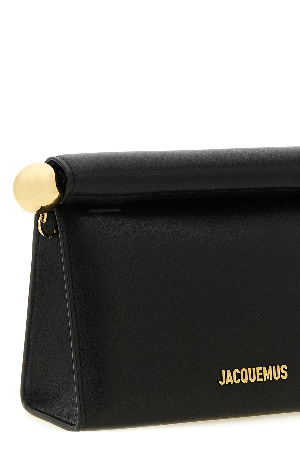 the jacquemus rond carré pchette redefines the codes of leather goods through a
