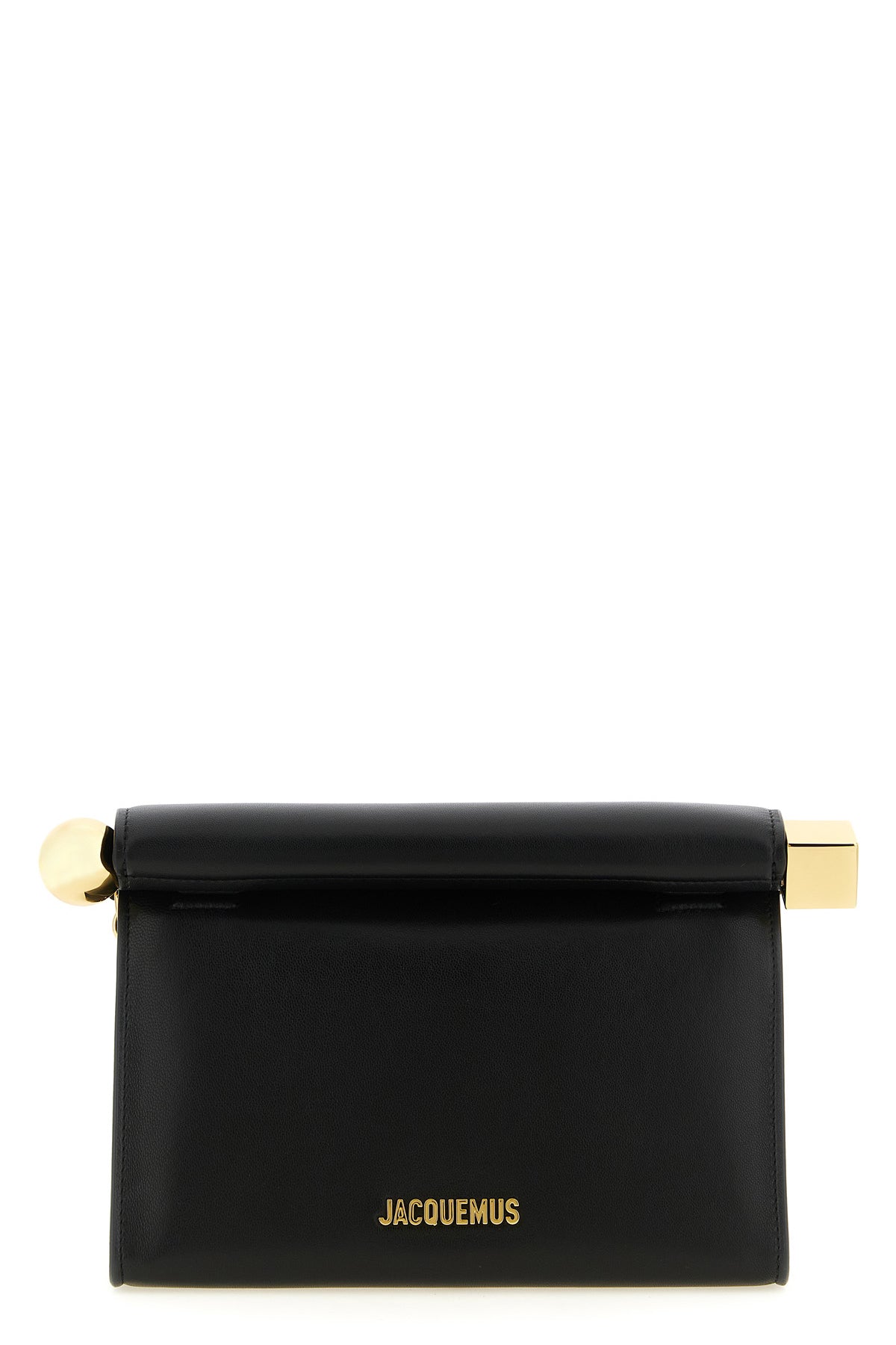 the jacquemus rond carré pchette redefines the codes of leather goods through a