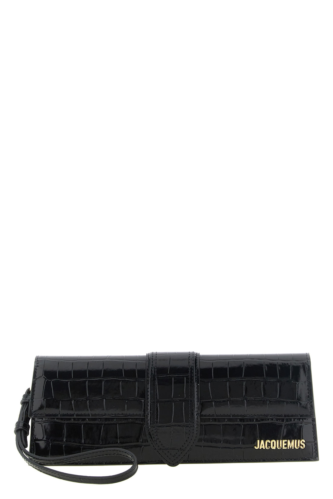 JACQUEMUS OS the jacquemus la pochette bambino clutch bag sets new standards of luxury thro