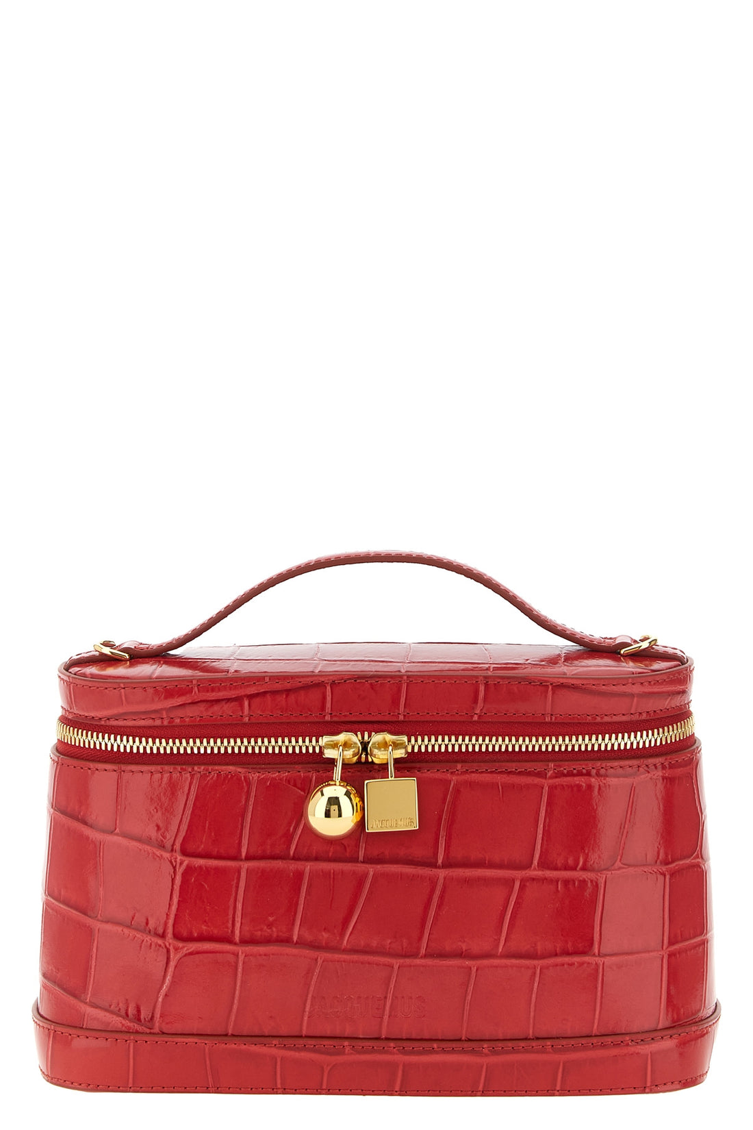 JACQUEMUS OS the jacquemus le petit vanity handbag redefines classic proportions through a