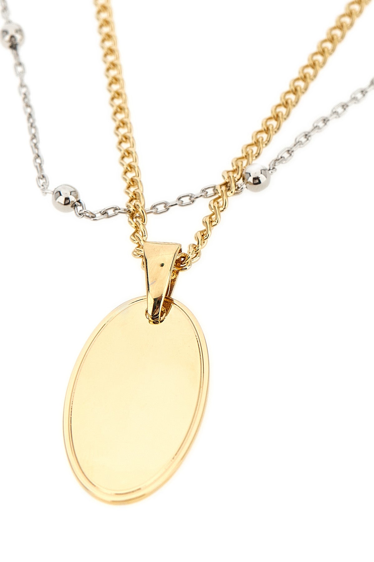 the rabanne collier 5 rangs necklace defines contemporary luxury through a bold