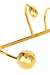 the rabanne handcuff punk bangle defines the brands aesthetic through a sculptu