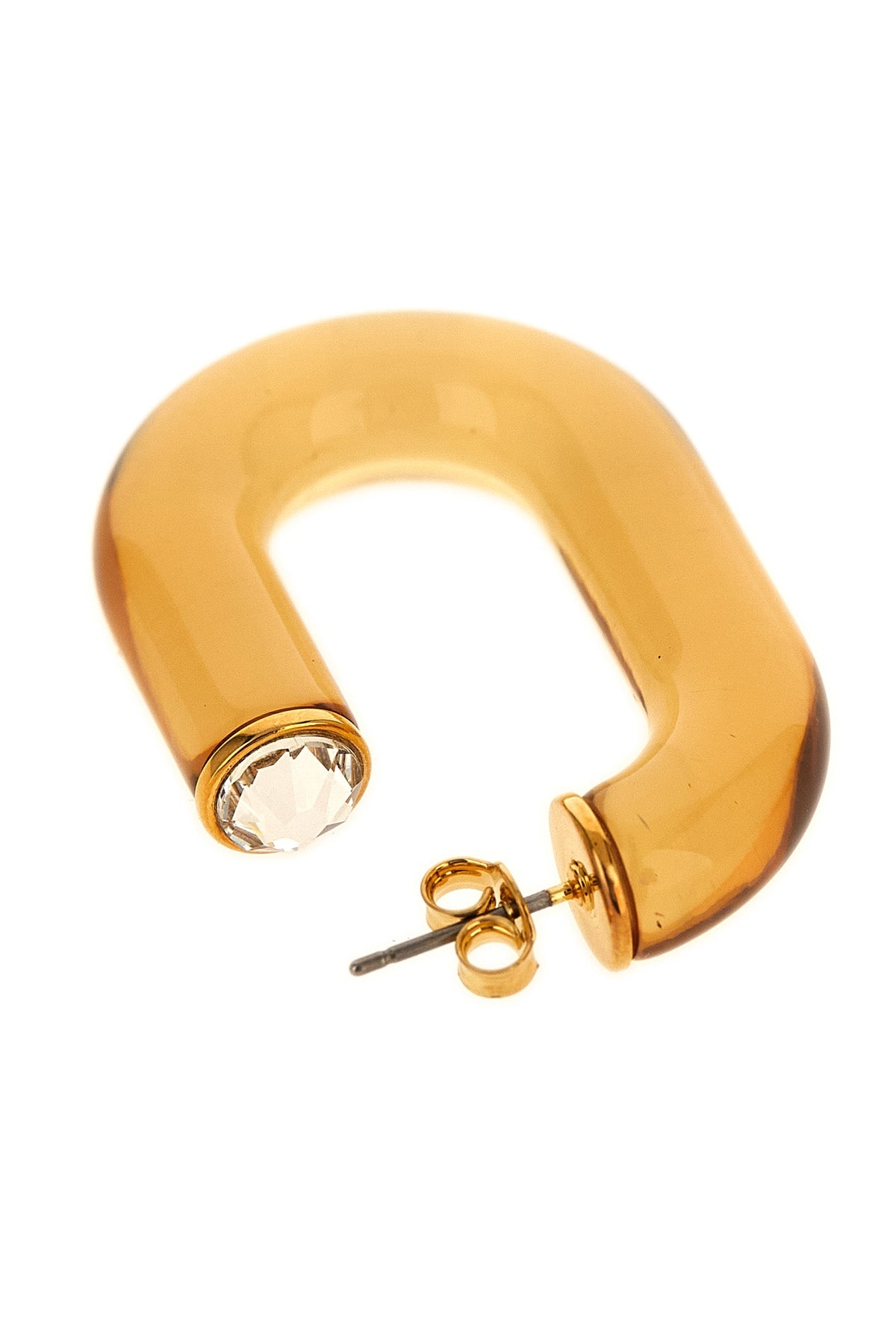 the rabanne bo resine earrings redefine contemporary elegance through a bold pla