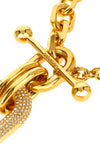 the rabanne necklace is distinguished by a chain construction