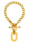 the rabanne collier necklace is distinguished by a chain structure