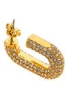 the rabanne earrings redefine the concept of contemporary jewelry through a u-sh