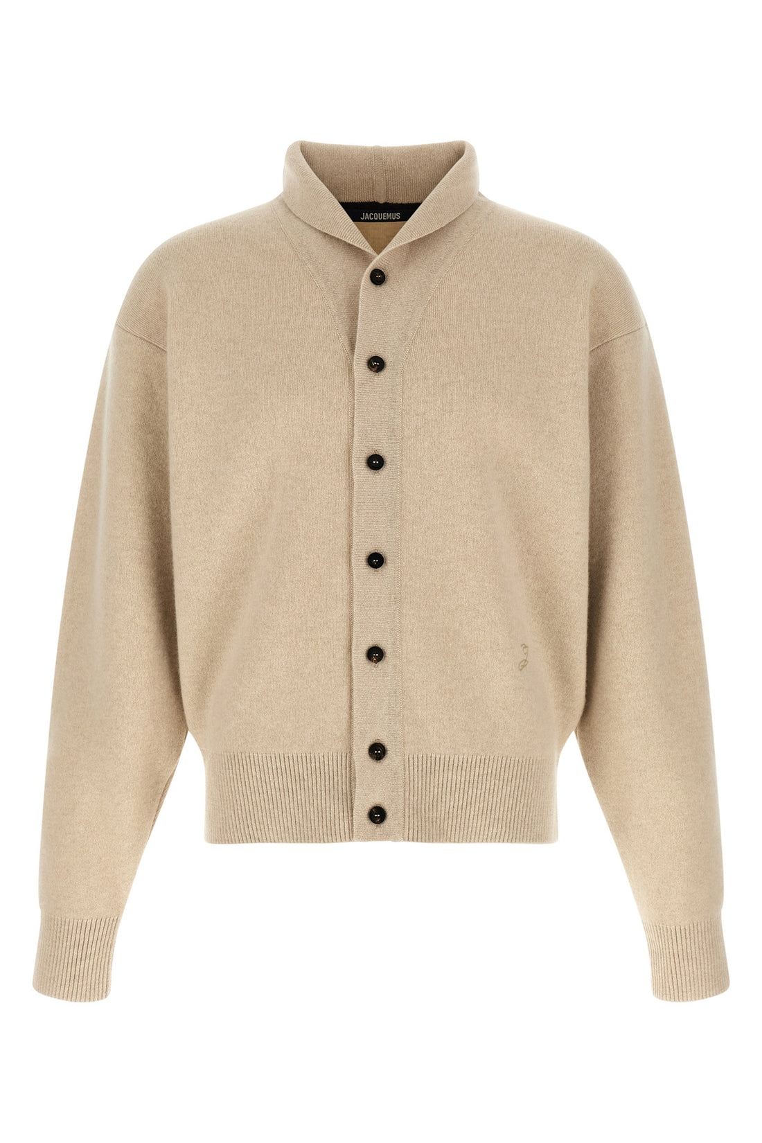 JACQUEMUS L the jacquemus le cardigan pelota cardigan in beige nuance