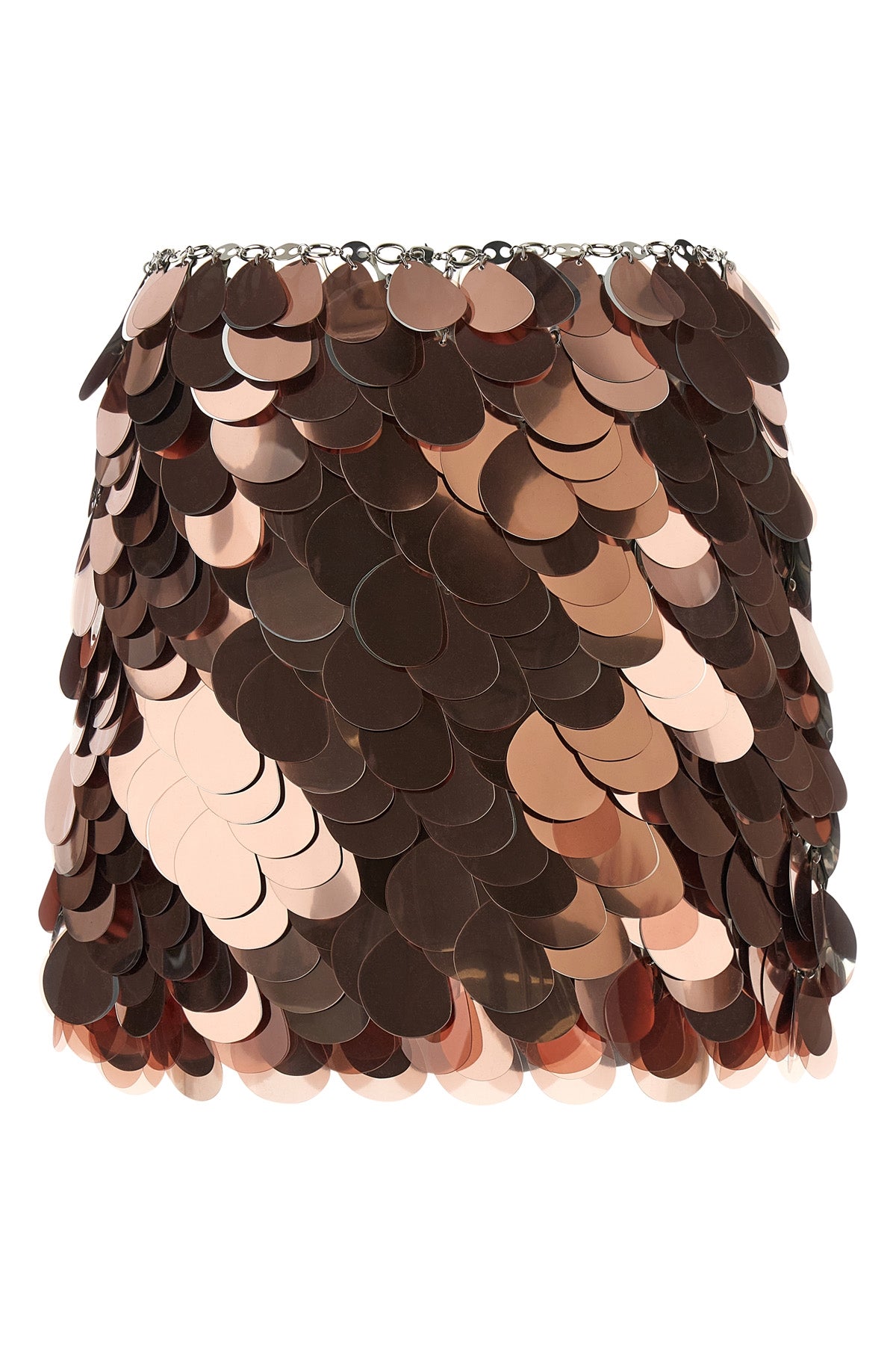 the rabanne miniskirt embodies the essence of sartorial assemblage through a bol
