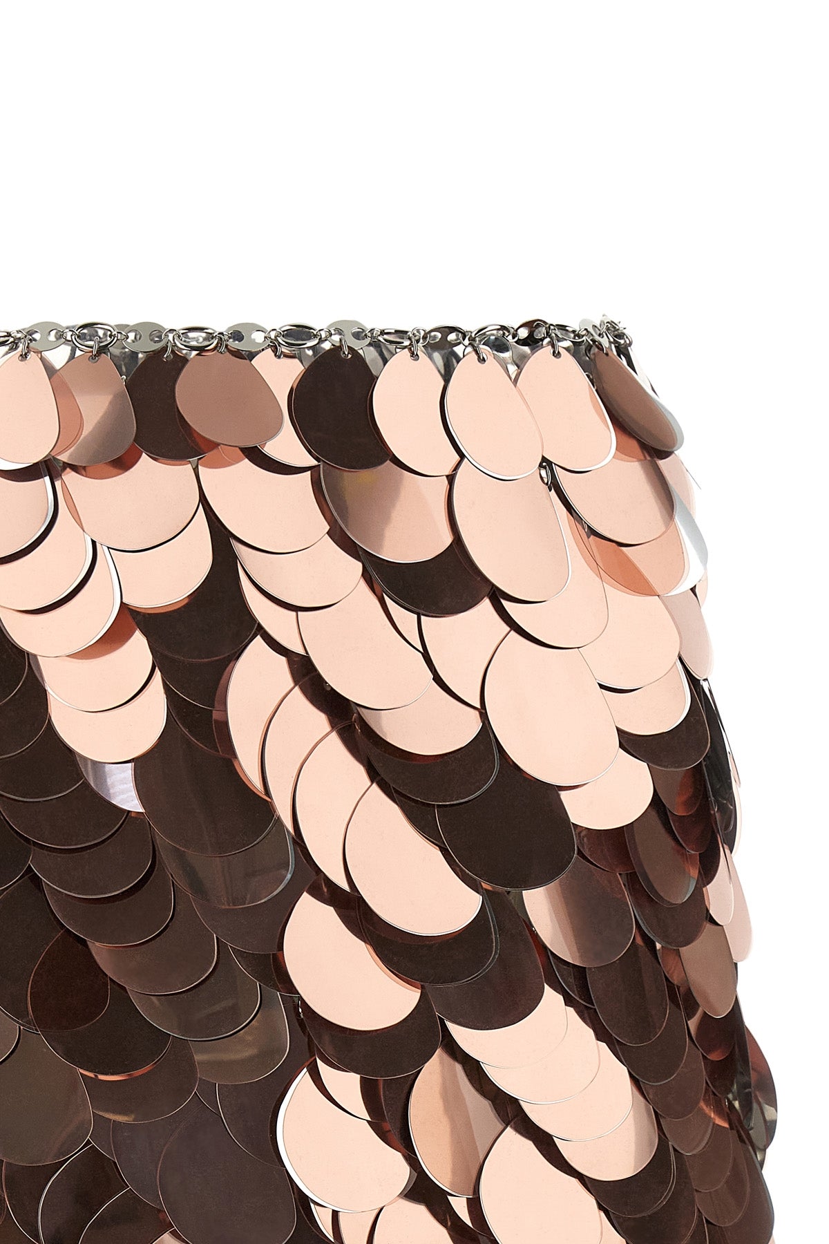 the rabanne miniskirt embodies the essence of sartorial assemblage through a bol