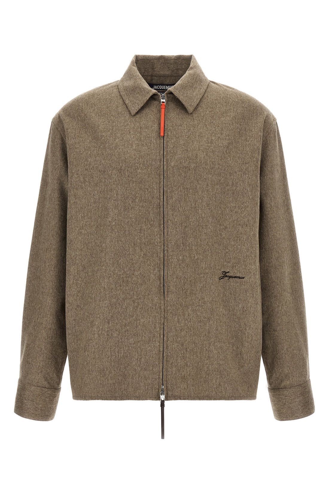 JACQUEMUS 48 the jacquemus la chemise flash shirt