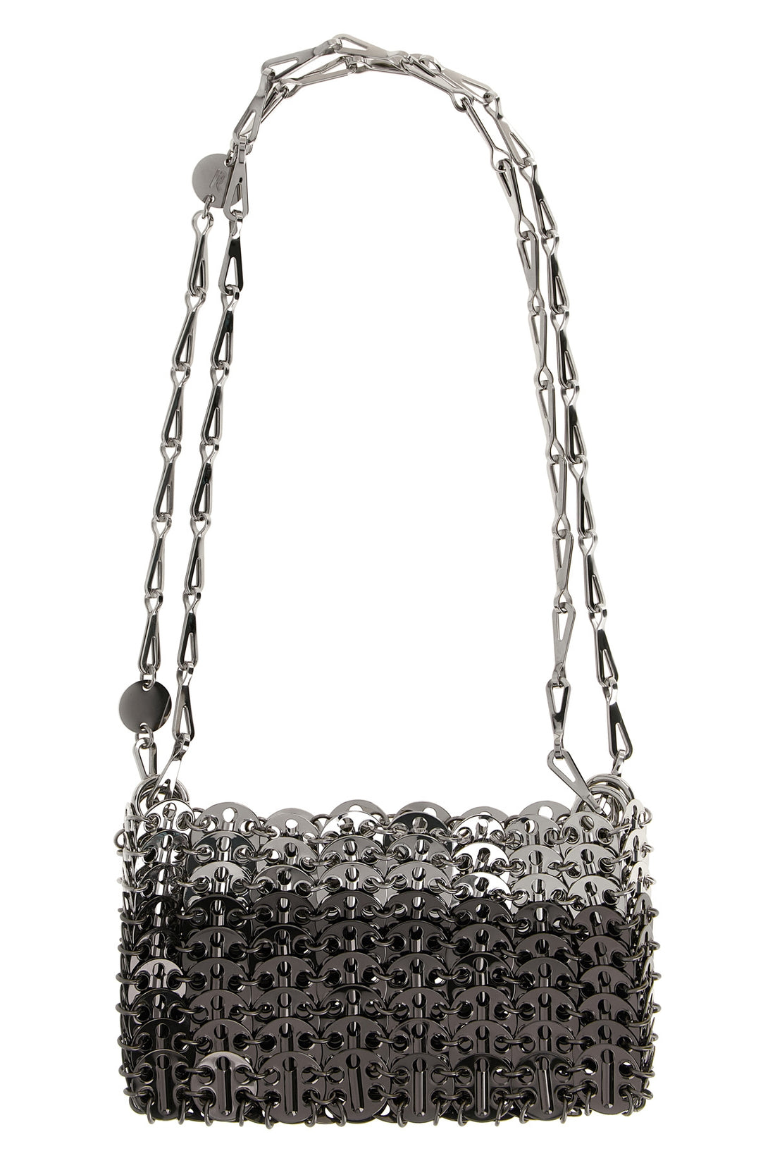 RABANNE OS the rabanne 1969 skyline nano shoulder bag is distinguished by an iconic metal
