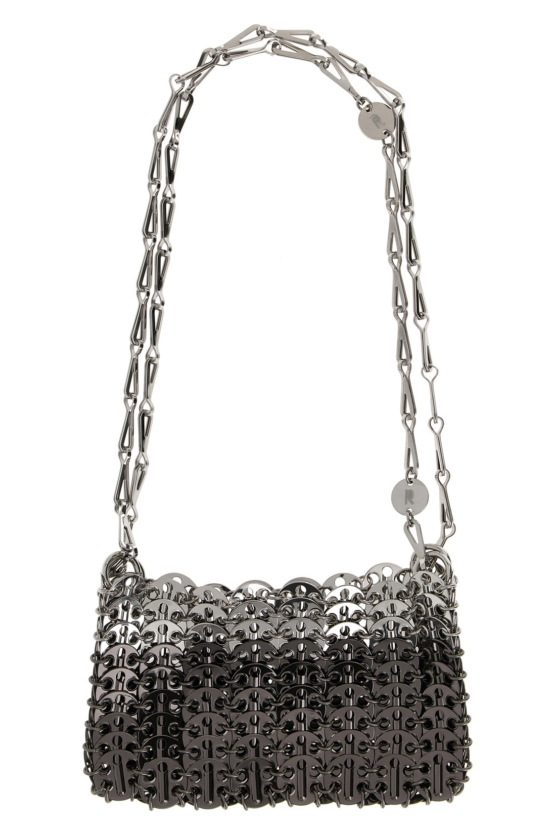 RABANNE OS the rabanne 1969 skyline nano shoulder bag is distinguished by an iconic metal