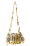 the rabanne new 1969 gm steel shoulder bag embodies the excellence of manufact