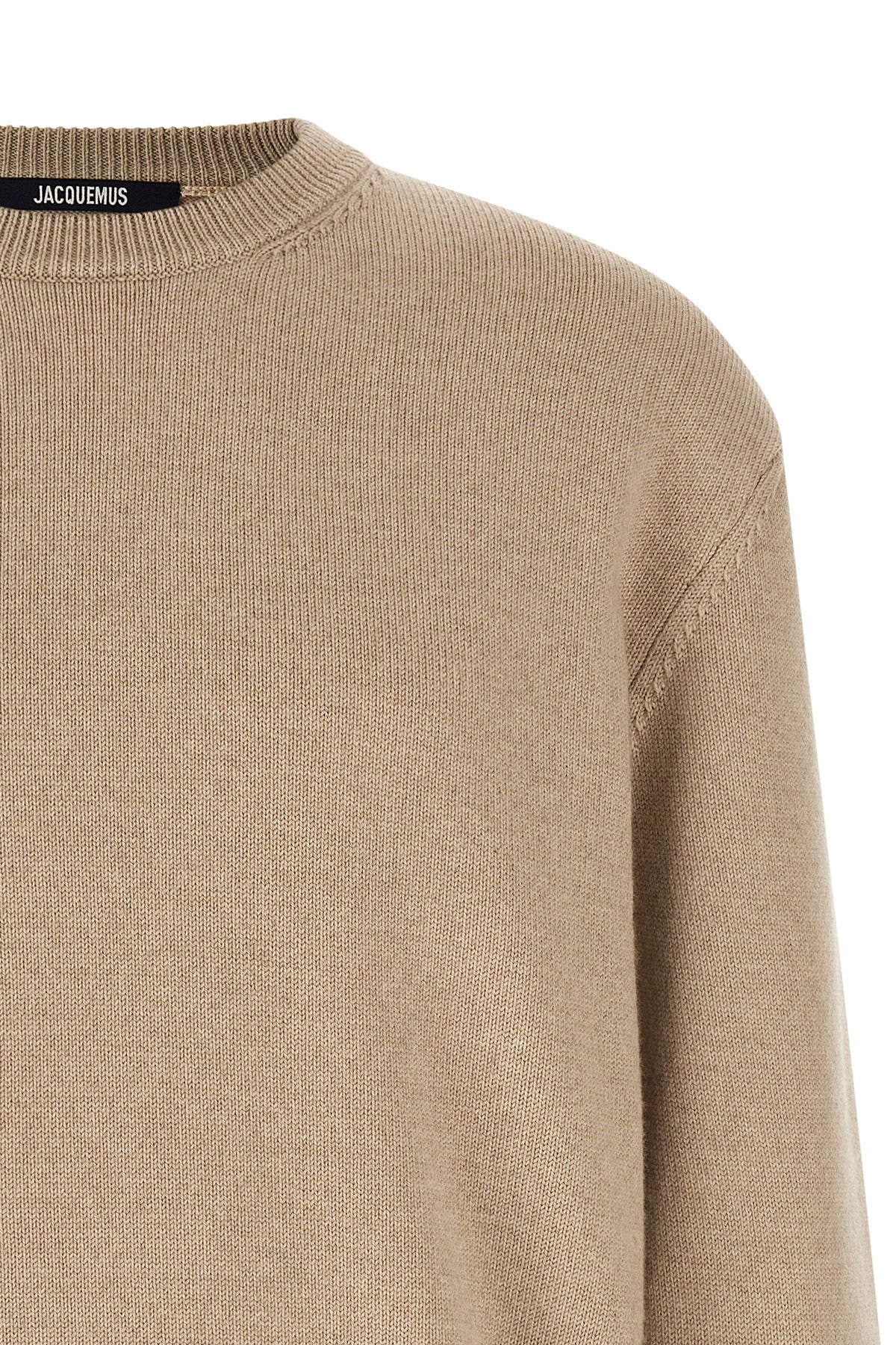 the jacquemus le maillot moulin crew neck jersey