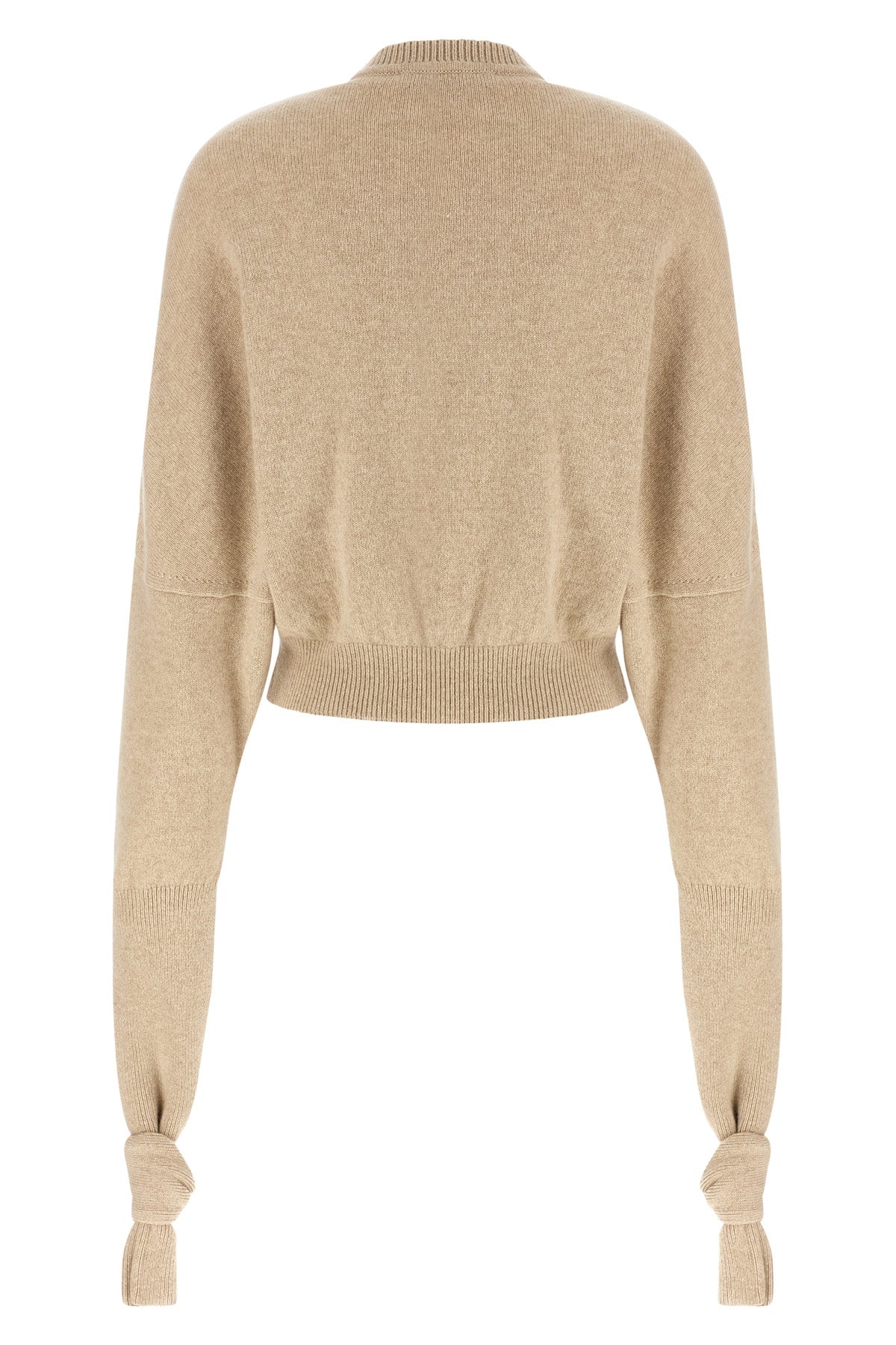 the jacquemus fiocco sweater redefines the codes of contemporary knitwear thro