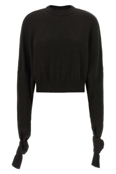 the jacquemus fiocco sweater redefines the codes of luxury knitwear through a