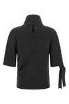 the jacquemus fiocco short-sleeved top redefines knitwear codes through a scul