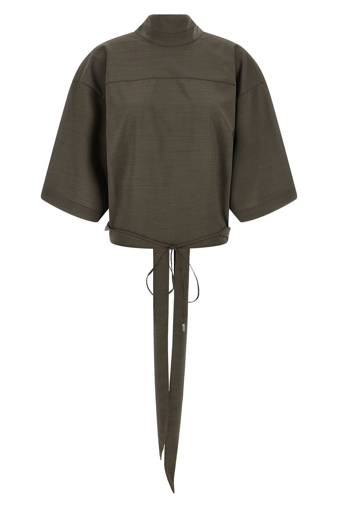 JACQUEMUS 34 the jacquemus la blouse havana blouse redefines sartorial volumes through a fl