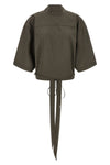 the jacquemus la blouse havana blouse redefines sartorial volumes through a fl