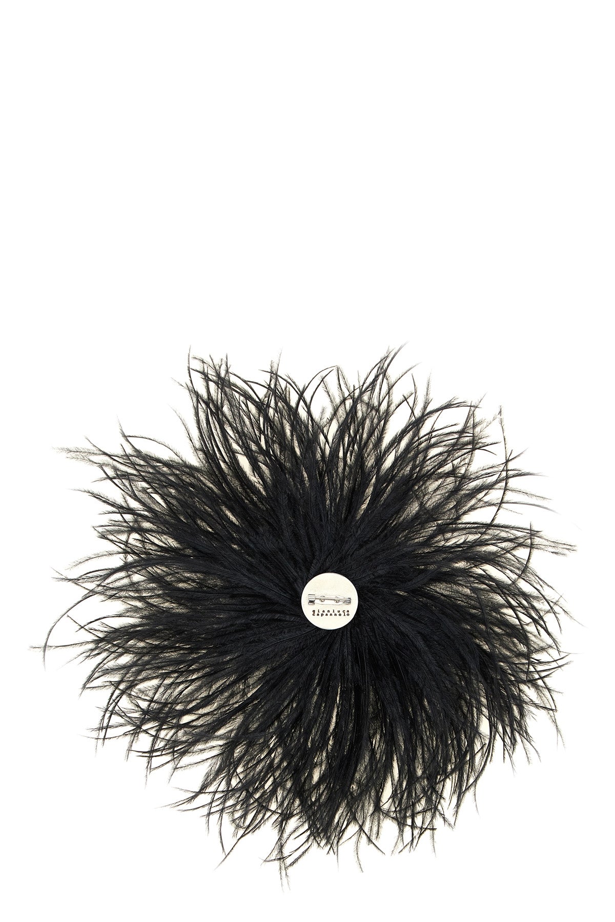 the gianluca capannolo brooch stands out for its scenographic volume and an impa