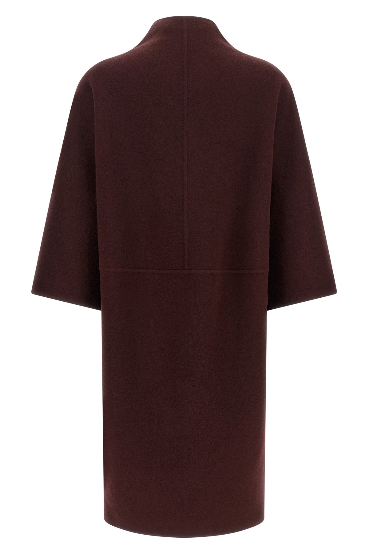the gianluca capannolo jane coat redefines the volumes of outerwear through a