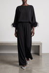 the gianluca capannolo laura blouse redefines the volumes of the contemporary