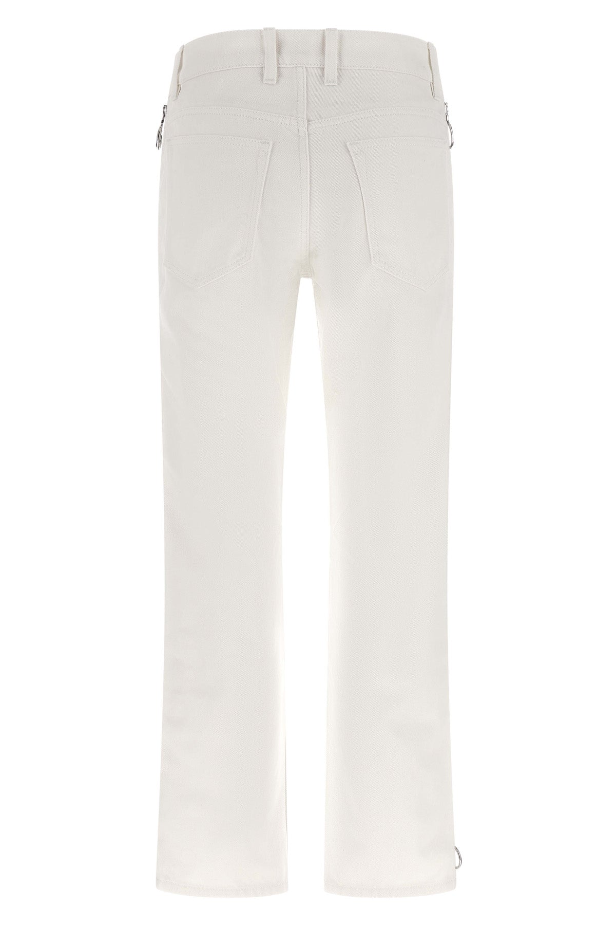 garment-dyed cotton denim jeans