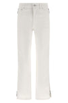 garment-dyed cotton denim jeans