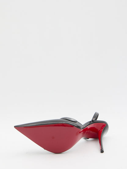 CHRISTIAN LOUBOUTIN 36 rosa z slingback pumps