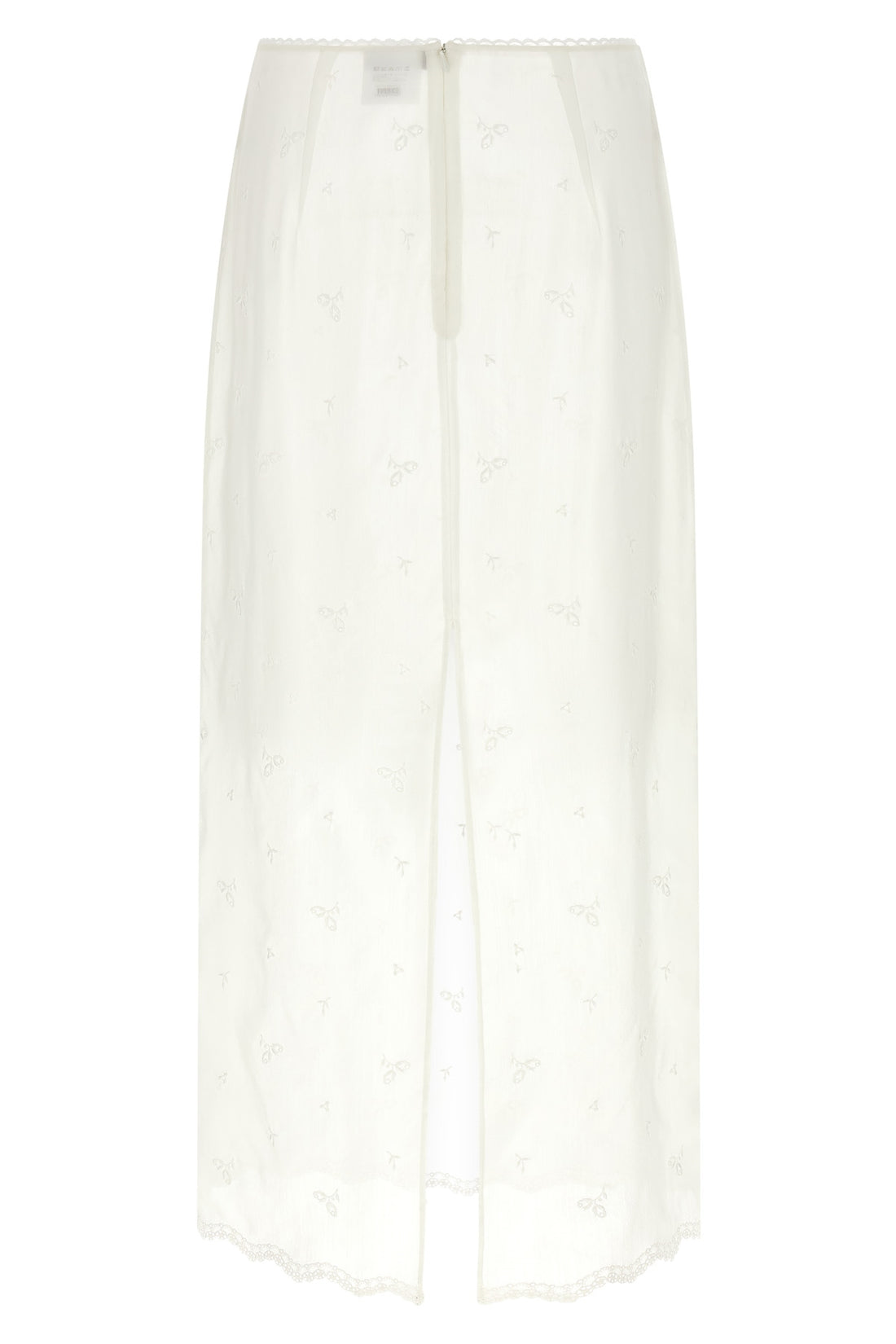 MAGDA BUTRYM 38 16 midi skirt in light semi-transparent fabric