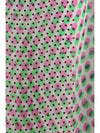polka-dot cape dress