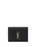 SAINT LAURENT OS cassandre matelassé card holder