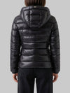black short down jacket