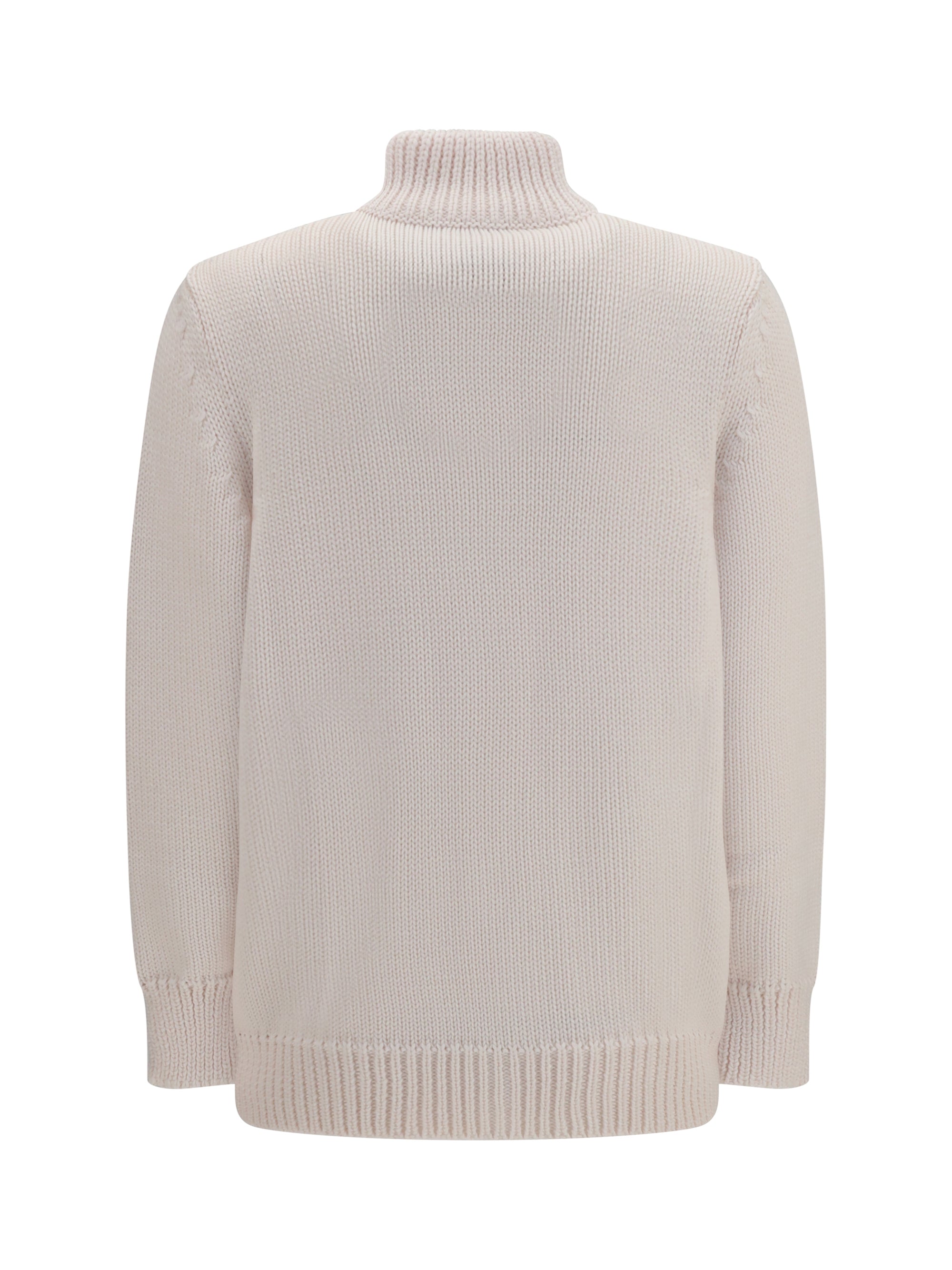 high neck cardigan