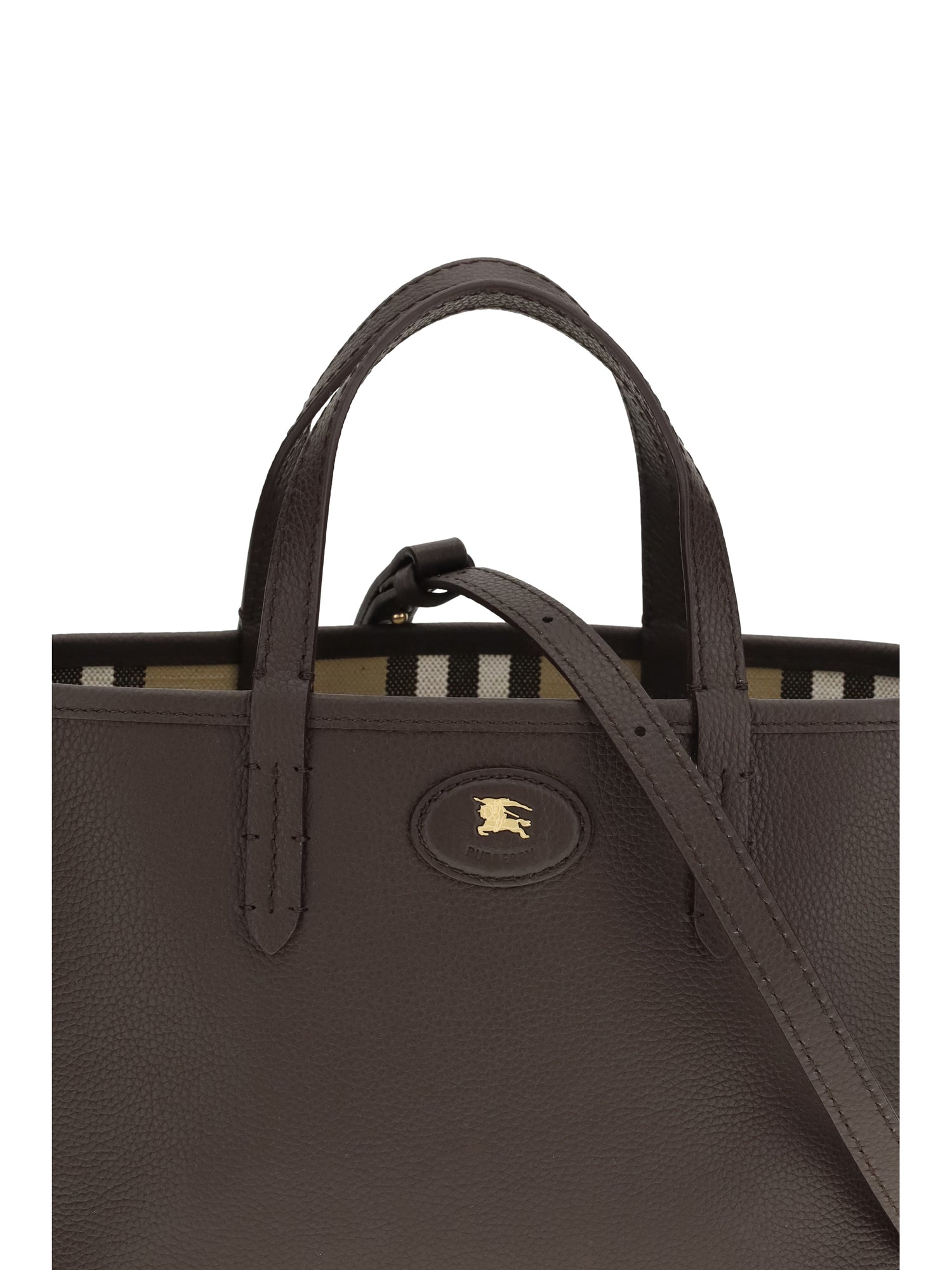 BURBERRY OS bloomsbury mini reversible tote bag