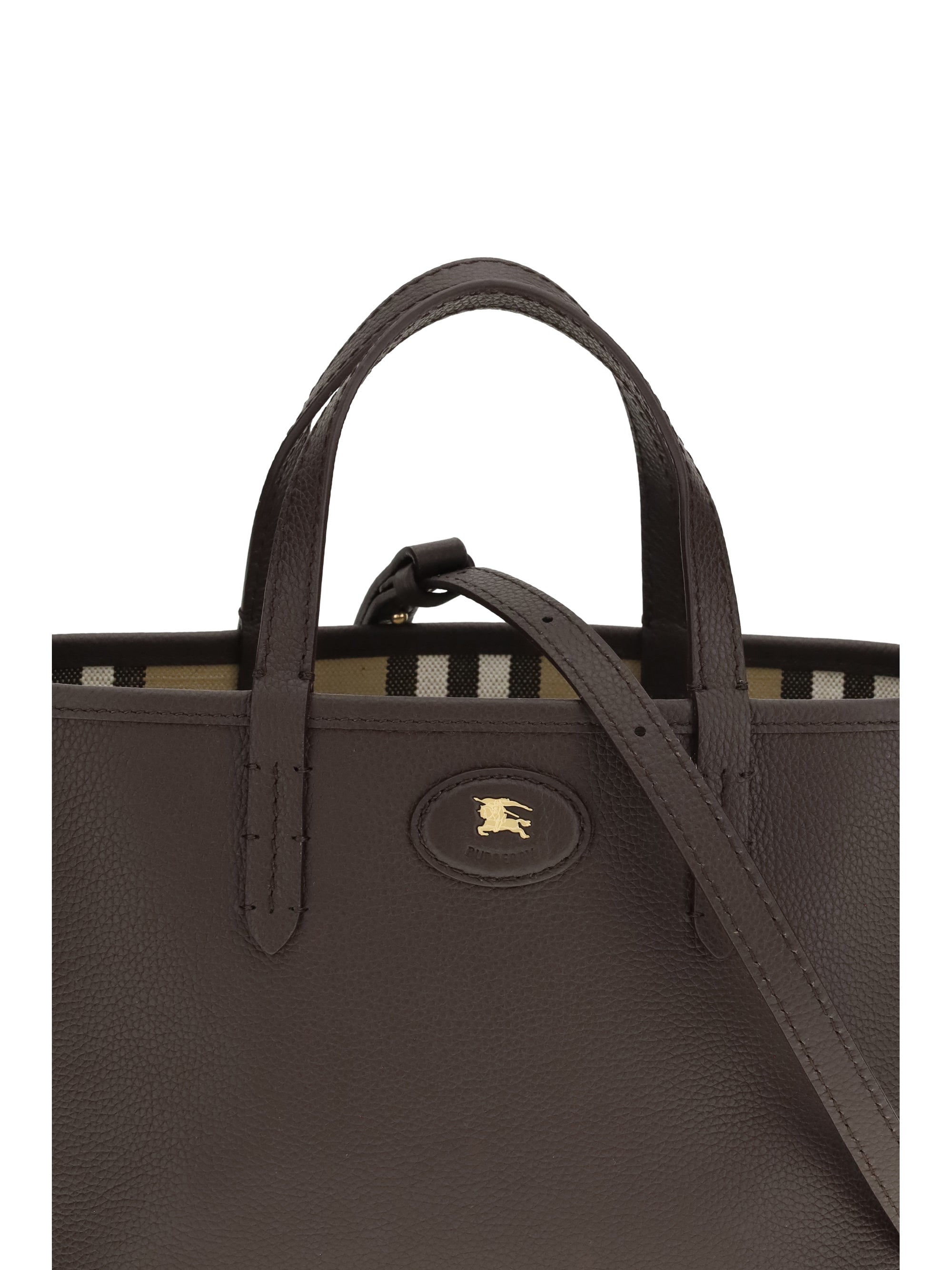 BURBERRY OS bloomsbury mini reversible tote bag