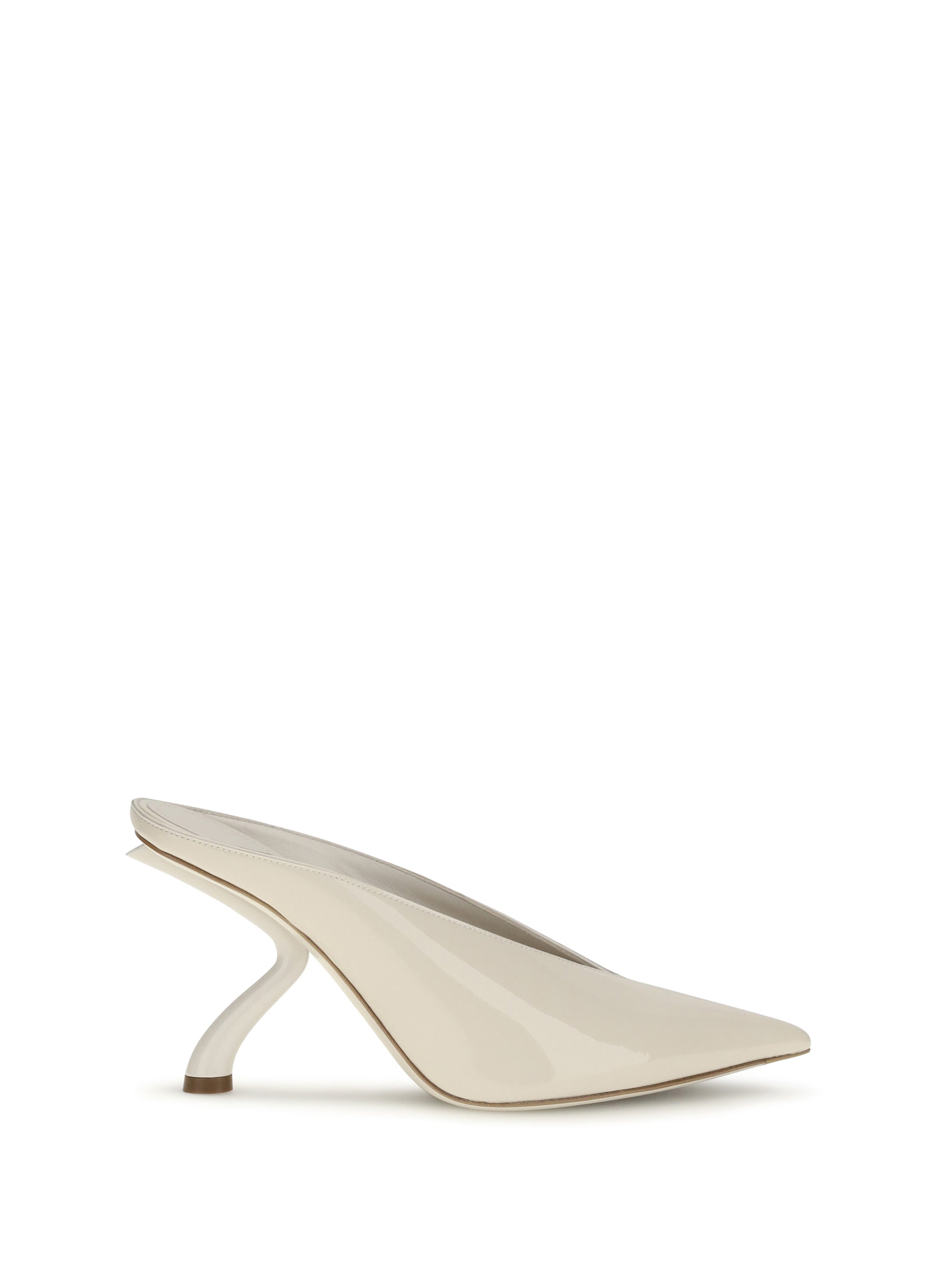 s sculpted heel mules