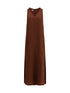 BRUNELLO CUCINELLI L v-neck long dress