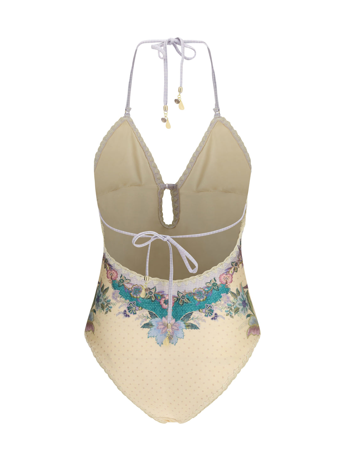ZIMMERMANN 1 indra crochet detail one-piece swimsuit