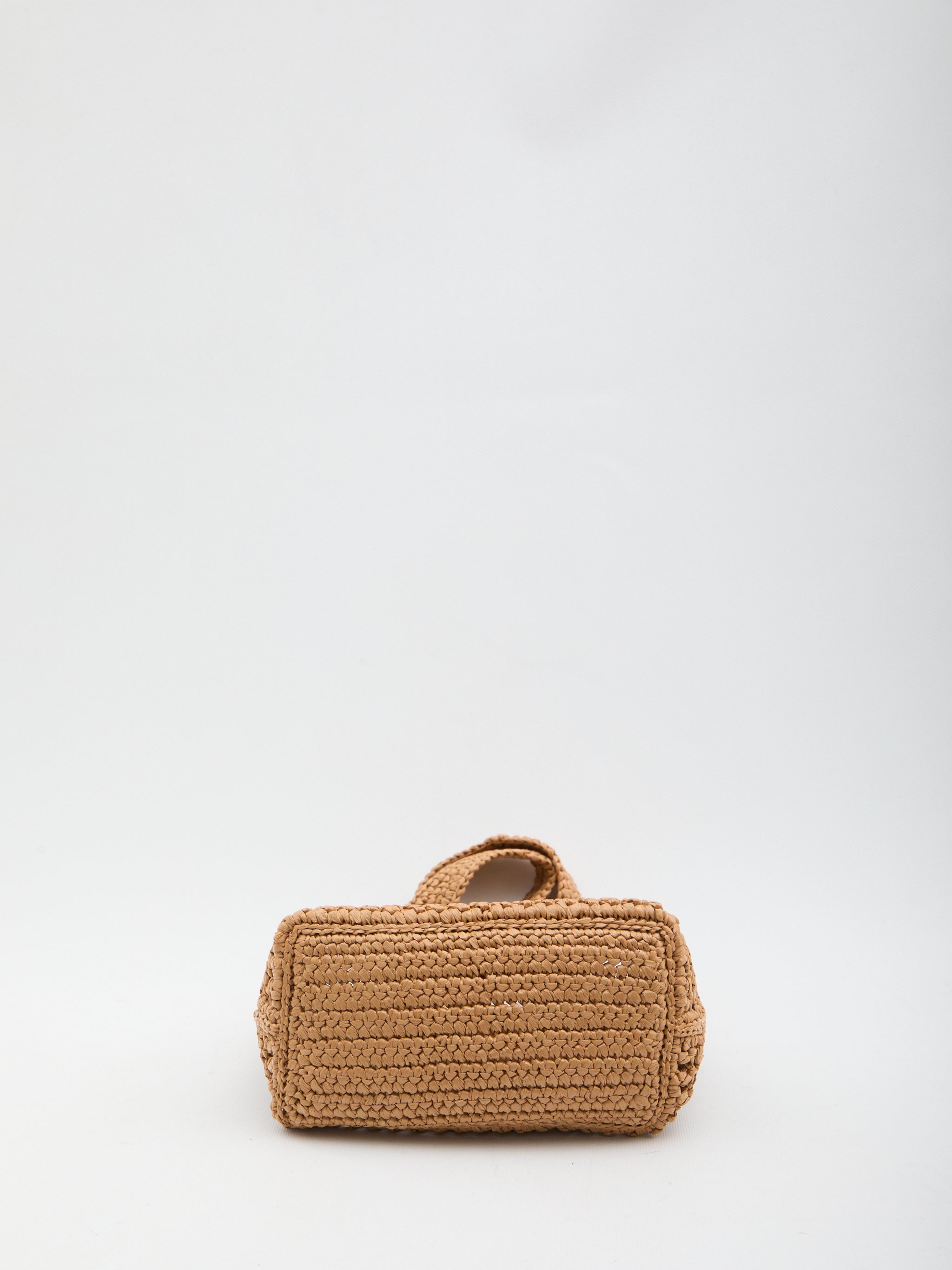 raffia shopping bag small