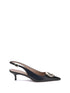 FERRAGAMO 5.5 gancini slingback pumps